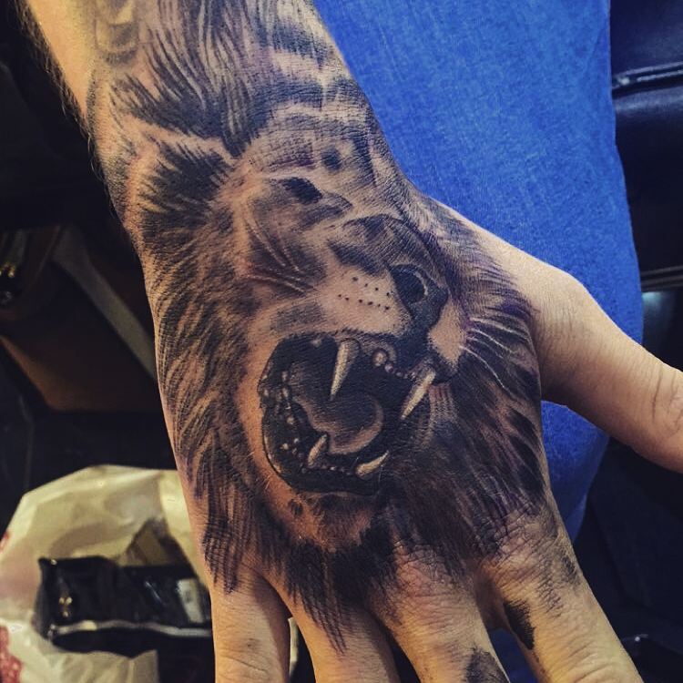 Lion tattoo