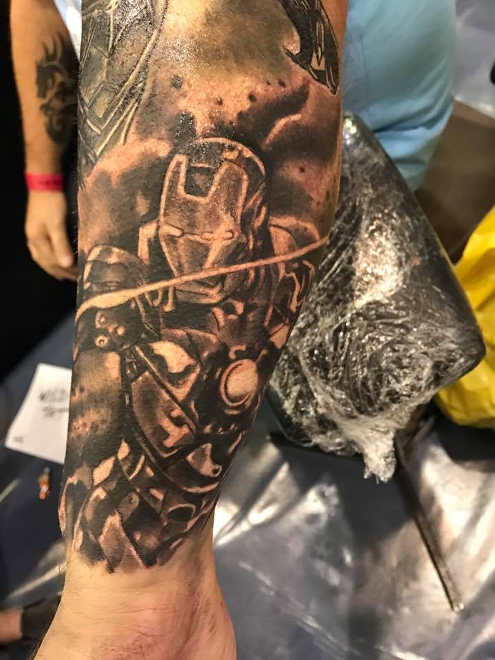 Iron Man tattoo