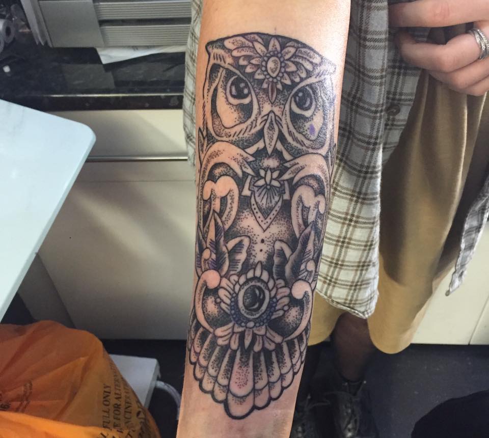 Owl tattoo