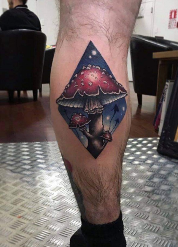 Mushroom Tattoo