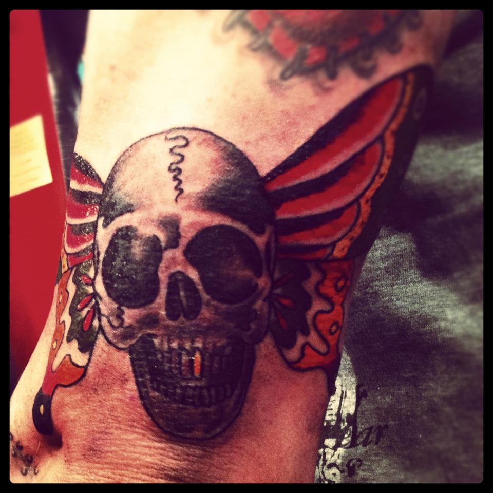 Skull tattoo