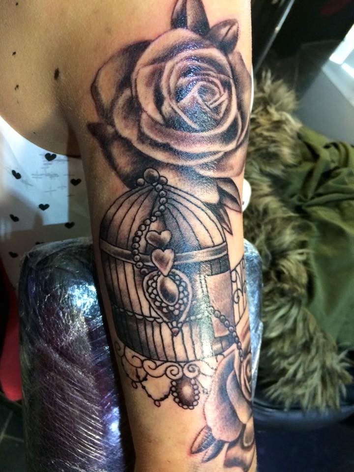 Arm tattoo